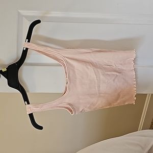 Billabong light pink tank XS
